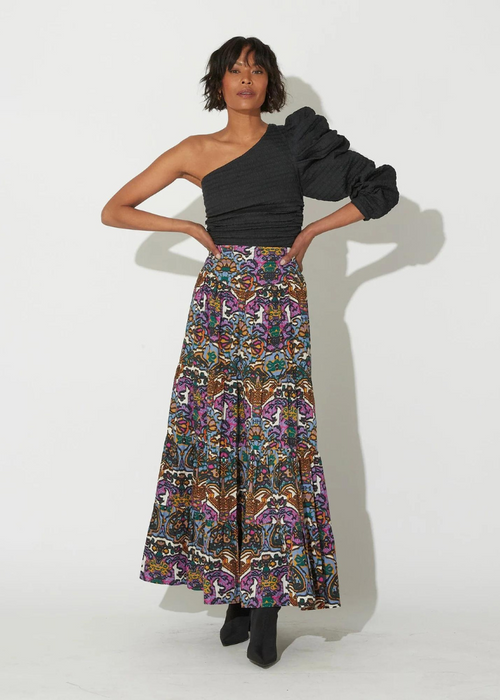 Cleobella Rania Maxi Skirt-Hand In Pocket