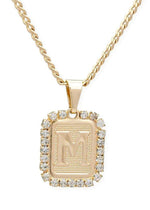 BRACHA Royal Initial Necklace - Gold-Hand In Pocket