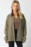 Eli Barn Jacket- Olive