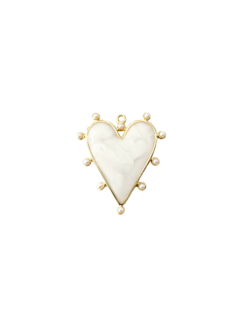 Scarf H Necklace - Barry Heart-Hand In Pocket