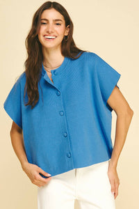 Willa Sweater - Urban Blue