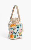 Foral Paradise Bucket Bag-Hand In Pocket