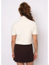 RD Style Sharee Short Sleeve Sweater- Winter White