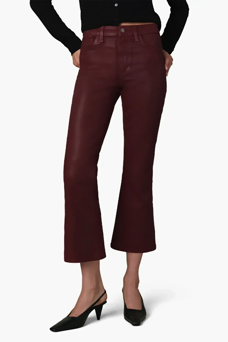 Joes Jeans The Callie Cropped Bootcut - Syrah-Hand In Pocket