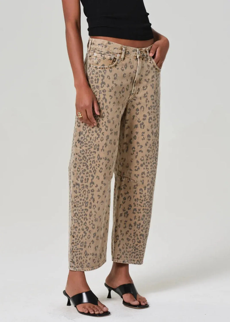 Citizens of Humanity Miro Jean - Nat. Cheetah-Hand In Pocket