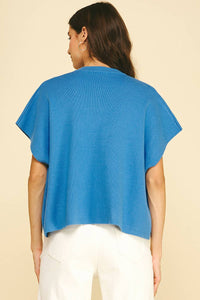 Willa Sweater - Urban Blue