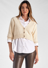 Elan Sonia Cardigan - Off White-Hand In Pocket