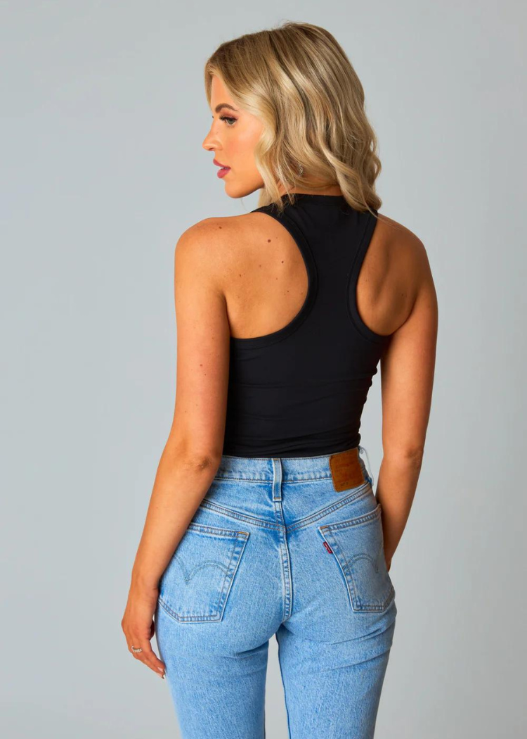 Buddy Love Jada Bodysuit - Black ***FINAL SALE***-Hand In Pocket