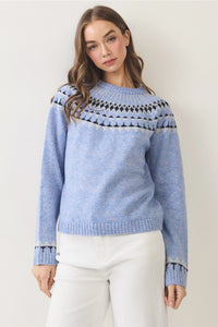 Maisie Sweater - Light Blue