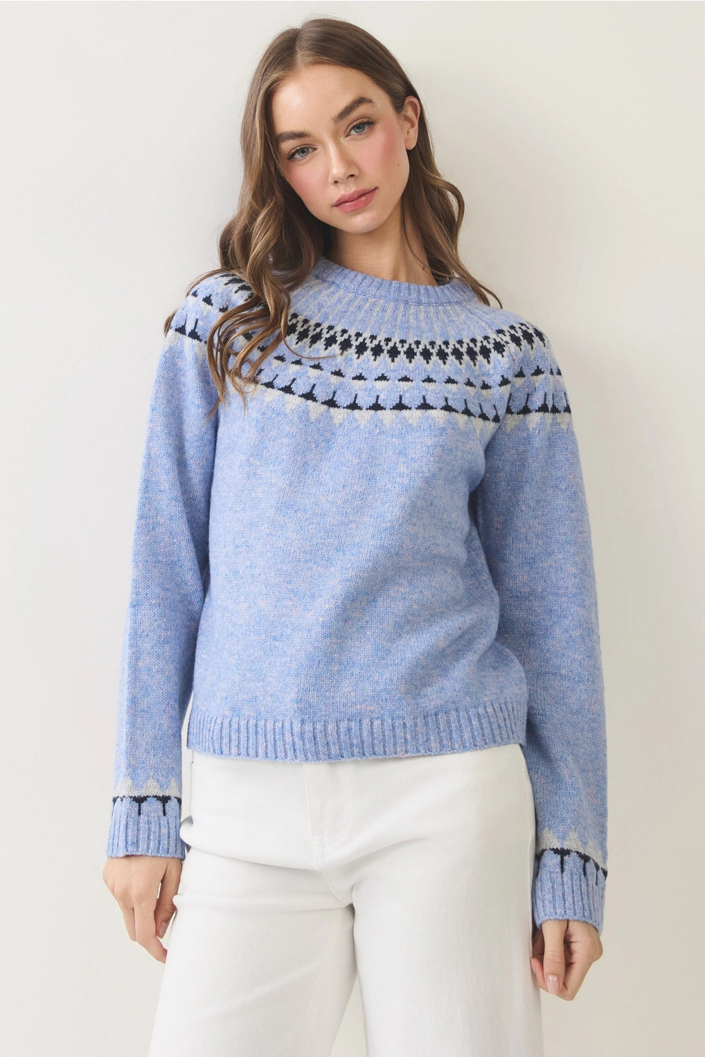 Maisie Sweater - Light Blue