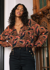 Cleobella Octavia Printed Blouse - Canyon- ***FINAL SALE***-Hand In Pocket