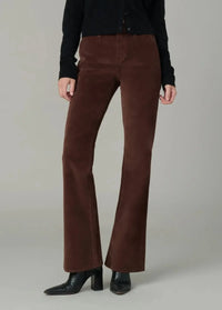 Joe's Jeans The Provocateur Petite Bootcut - Chocolate-Hand In Pocket