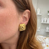 Matilda Swirl Earring-Hand In Pocket