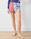 Print Fresh Sugar Plum Bradshaw Boxer- Ferry Blue-Hand In Pocket