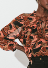 Cleobella Octavia Printed Blouse - Canyon- ***FINAL SALE***-Hand In Pocket