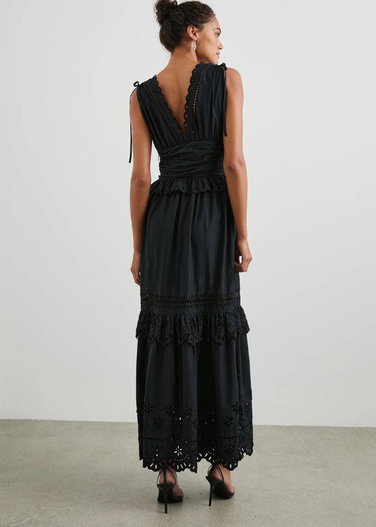 Rails Esmeralda Dress- Black-Hand In Pocket