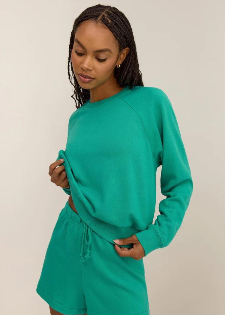 Z Supply Saldana French Terry Top ***FINAL SALE***-Hand In Pocket
