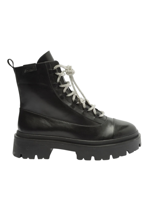 Schutz Kalie Glam Lug Sole Bootie-Hand In Pocket