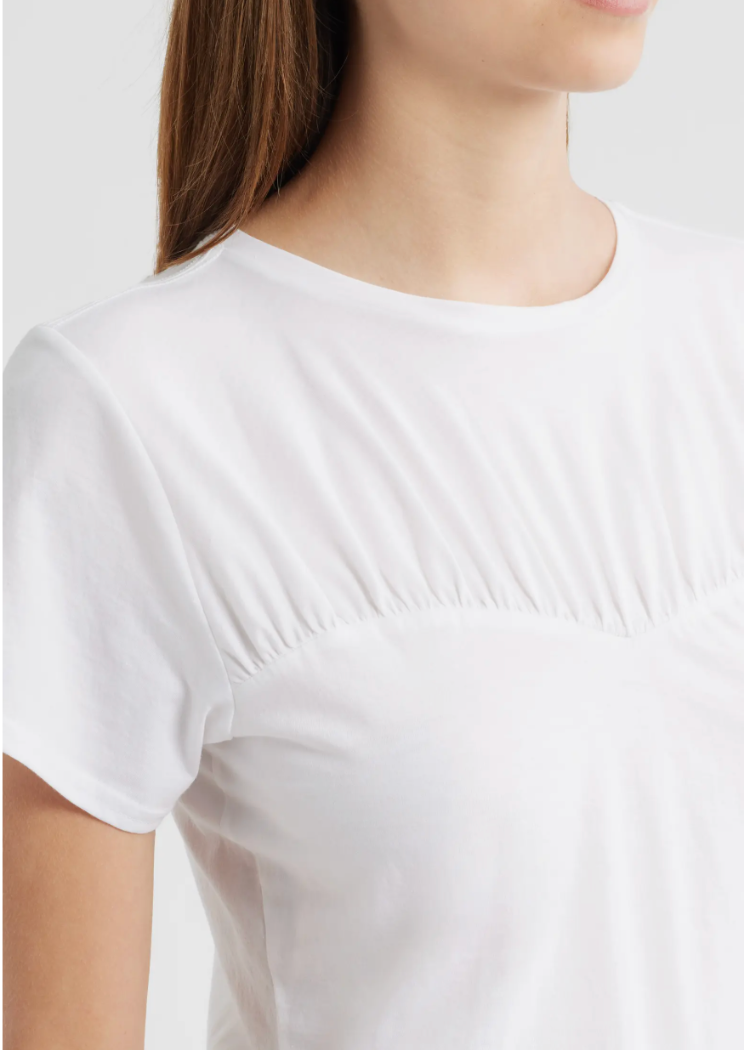 Rails Janis Top- White-Hand In Pocket