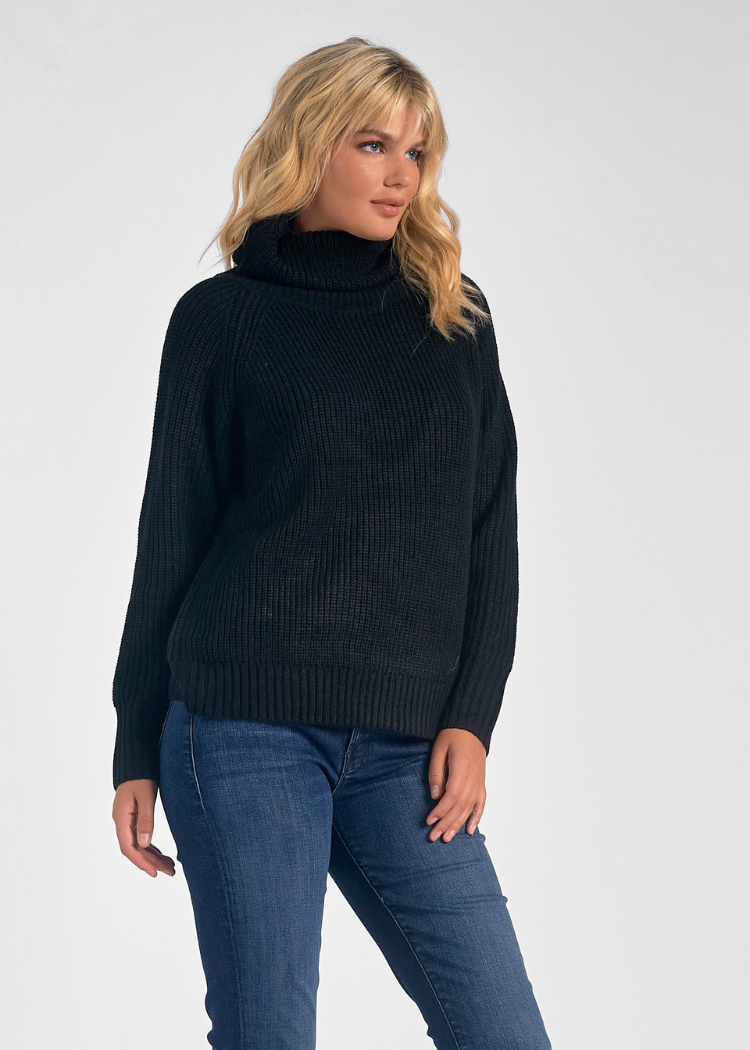 Elan Remi Sweater - Black ***FINAL SALE***-Hand In Pocket