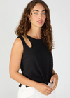 Sanctuary Love Me Knot Top - Black-Hand In Pocket