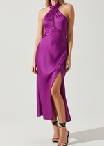 ASTR The Label Marissa Dress-Magenta-***FINAL SALE***-Hand In Pocket