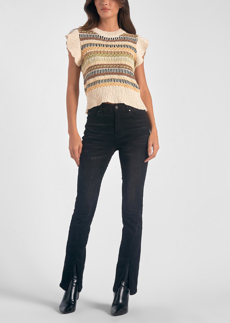 Elan Wren Knit Top ***FINAL SALE***-Hand In Pocket