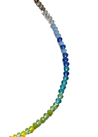 Rainbow Beaded Choker ***FINAL SALE***-Hand In Pocket