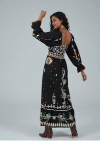 Aylaya Sofia Dress- Black