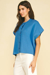 Willa Sweater - Urban Blue