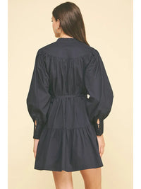 Crew Dress- Ink