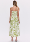 Pistola Bianca Dress - Safari Lime-Hand In Pocket