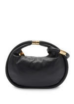 Dolce Vita Keena Convertible Wristlet Bag- Black-Hand In Pocket