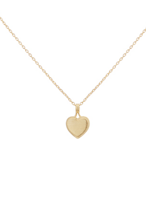 Lola Heart Pendant Necklace-Hand In Pocket