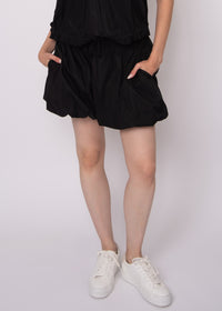 RD Style Kara Bubble Short - Black ***FINAL SALE***-Hand In Pocket