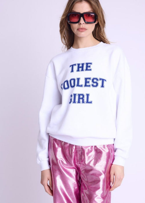 Berenice Delie Coolest Girl Sweatshirt-Hand In Pocket