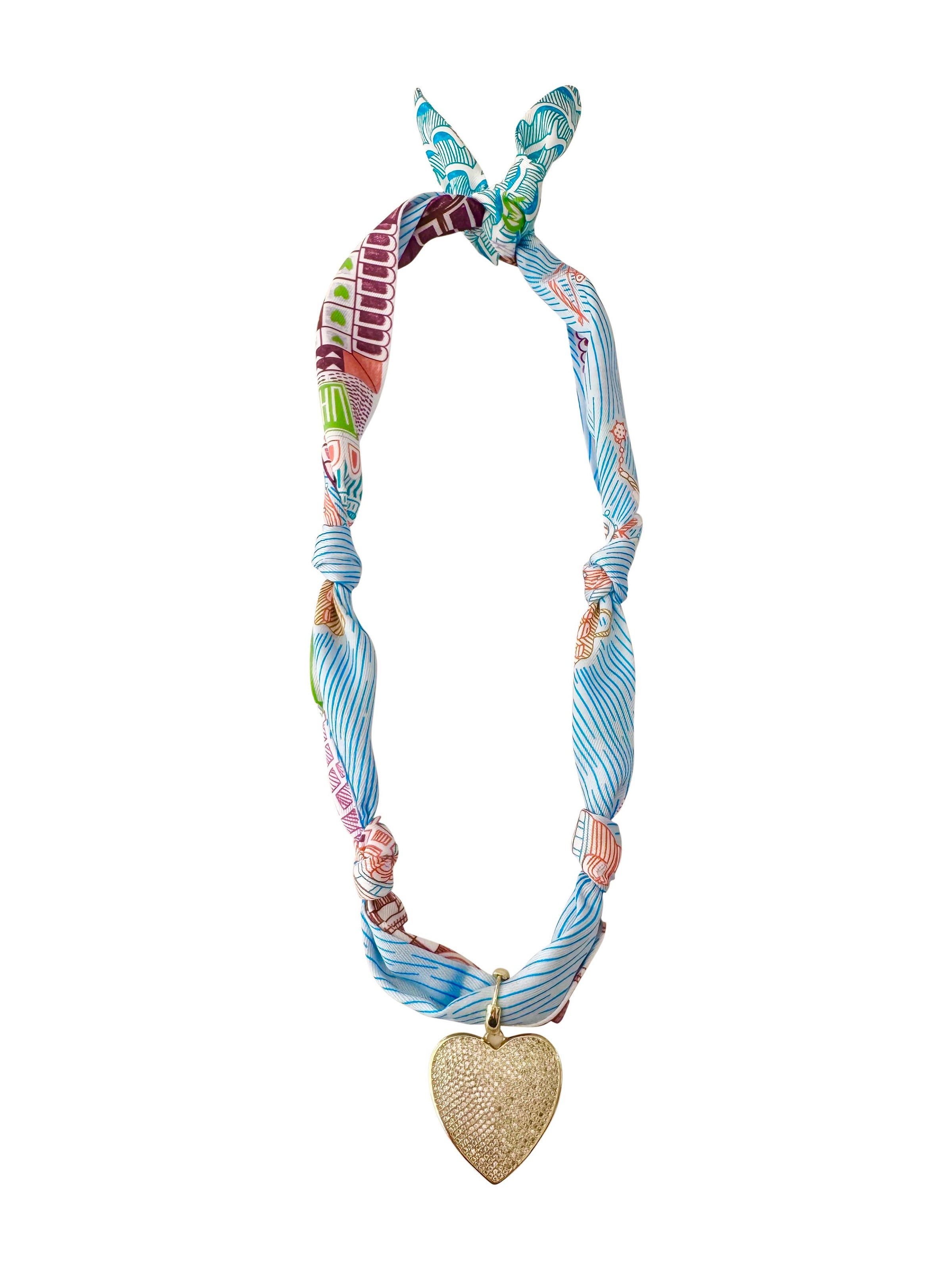Thompson Scarf Necklace-Hand In Pocket