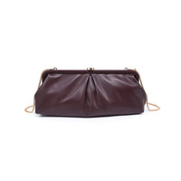 Kit Crossbody: Burgundy-Hand In Pocket