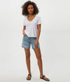 Michael Stars Vera Tee - White-Hand In Pocket