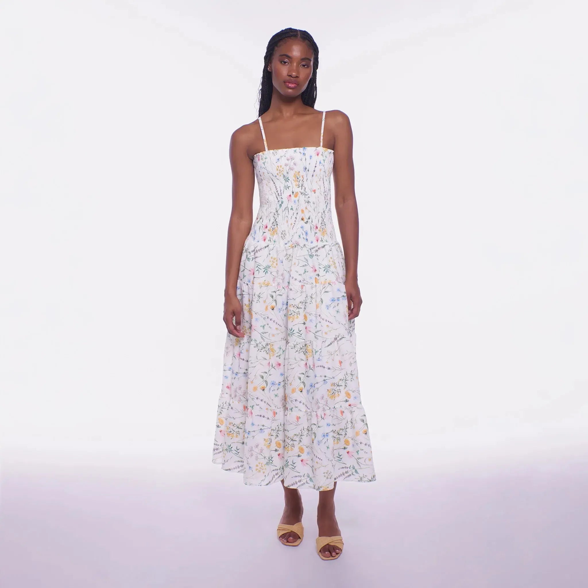 Peixoto Clementine Maxi Dress - Wildflower-Hand In Pocket