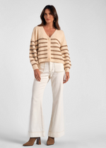 Haven Cardigan - Tan-Hand In Pocket