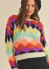 Isa Argyle Patterned Pullover ***FINAL SALE***-Hand In Pocket