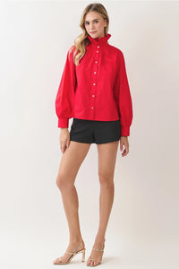 Audrey Top - Red-Hand In Pocket