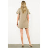 THML Eliza V Neck Dress - Vine-Hand In Pocket