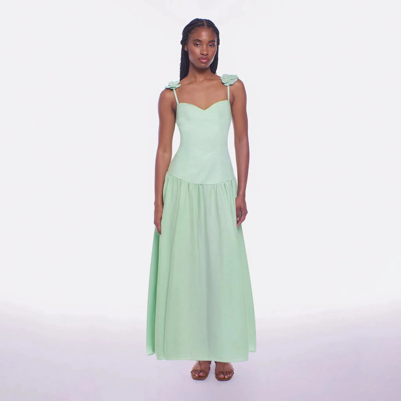 Peixoto Audrey Midi Dress - Summer Green-Hand In Pocket