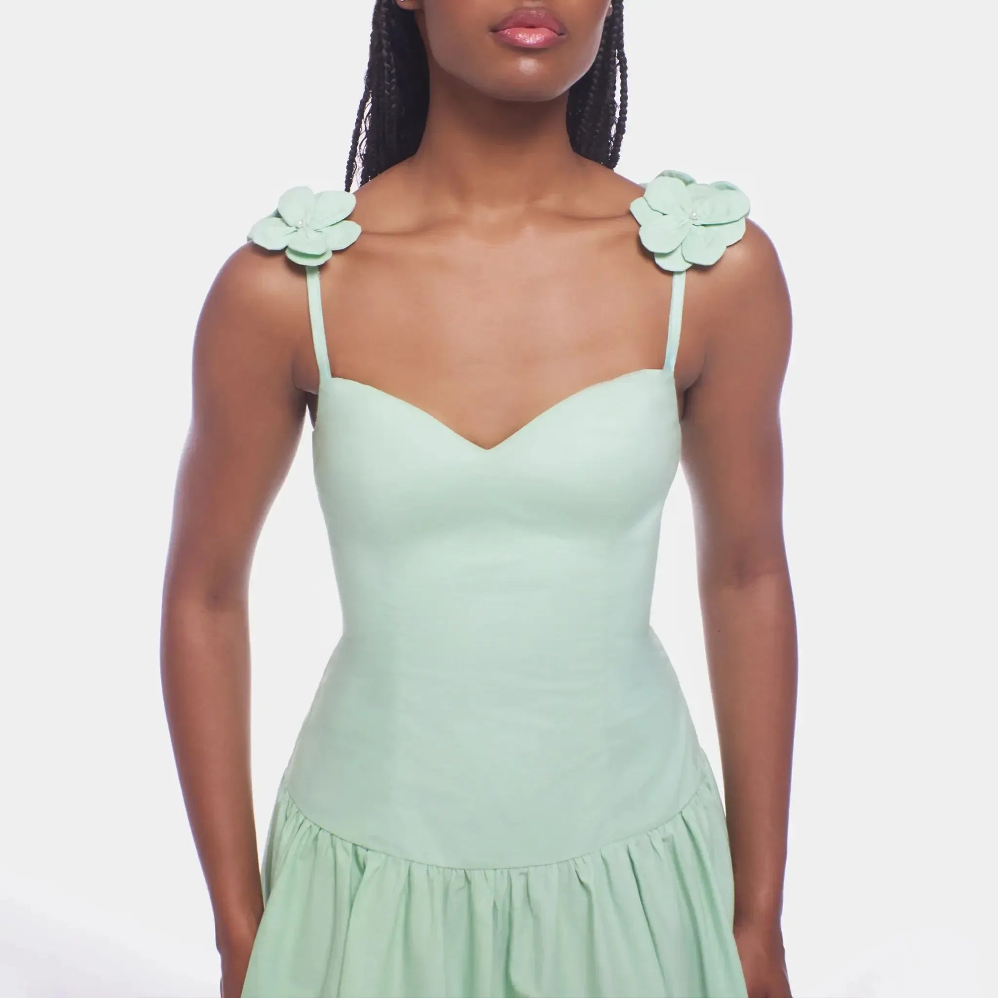 Peixoto Audrey Midi Dress - Summer Green-Hand In Pocket