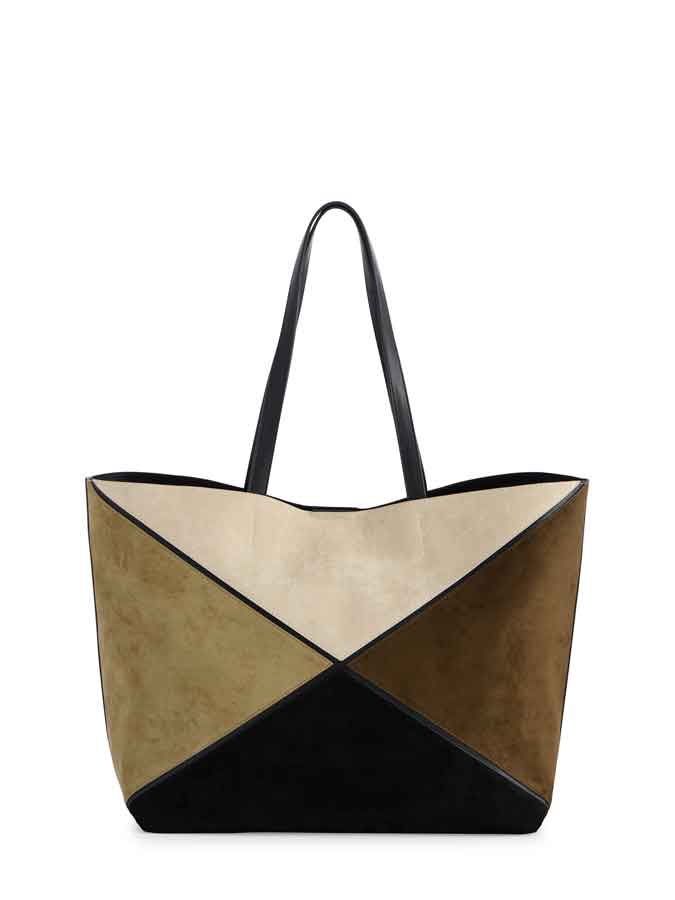 ROMY TOTE: MOSS-Hand In Pocket