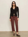 Sanctuary Cadence 90’s Straight Crop - Chicory-Hand In Pocket