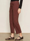 Sanctuary Cadence 90’s Straight Crop - Chicory-Hand In Pocket