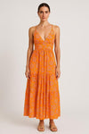 Condado Tiered Strappy Dress-Hand In Pocket